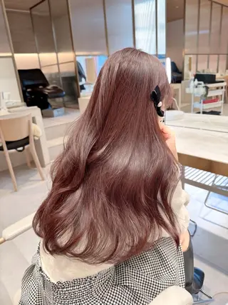 ロング カラー 韓国ヘア/レイヤー/ 顔まわり/りょーとのヘアスタイル