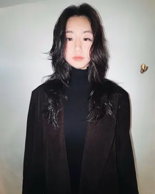 ロング THE  AGATA TOKYO所属・スパイラルパーマ/デ ザインカット/アミのヘアスタイル