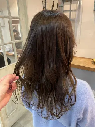 ロング 福田 ジュンキのヘアスタイル