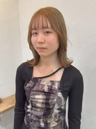 ミディアム カラー Selene 難波店　HIROKIのヘアスタイル