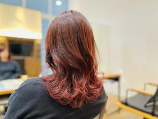 セミロング ツハショウヘイ #浜松#浜名区のヘアスタイル