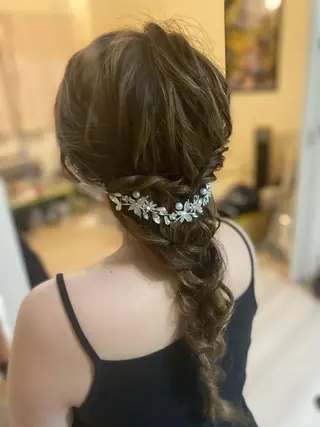 ヘアアレンジ 渋田 ゆかりのヘアスタイル