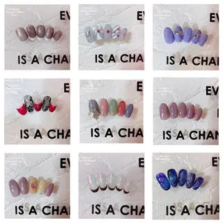 ミディアム ネイル 👑enen style👑のネイルデザイン