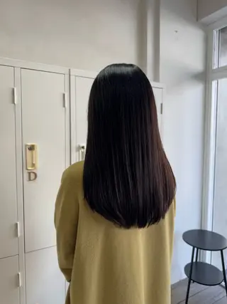 セミロング ROMEO京橋 タナカユアンのヘアスタイル