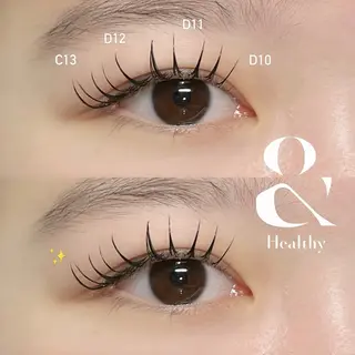 マツエク・マツパ Veil ayakaのマツエク・マツパデザイン