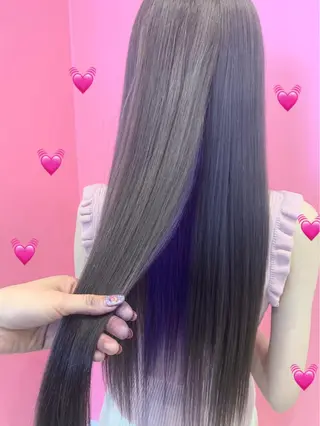 ミディアム カラー 新宿駅近♡個室 ♡関口三都季🌜のヘアスタイル