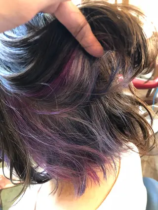 ショート カラー 原宿サロン代表 デザインカラー伊藤卓のヘアスタイル