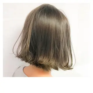 ショート カラー 髪質改善、縮毛矯正 店長浅野太郎のヘアスタイル