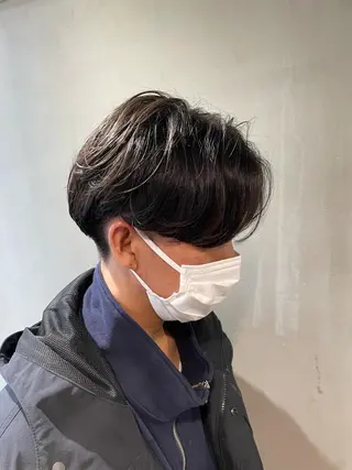 ショート メンズ メンズパーマのプロ 川野翔太のヘアスタイル