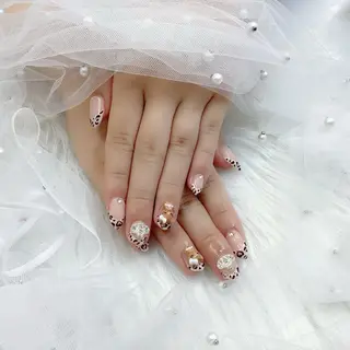 ネイル パーツ全部¥110 サロンミミのネイルデザイン