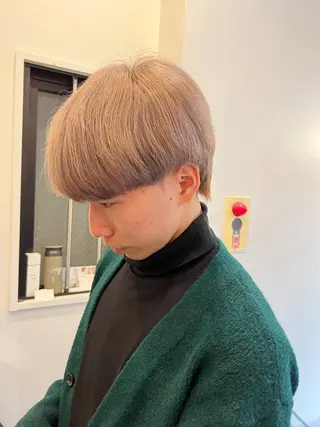 ショート カラー メンズ 大阪メンズパーマ /ショート/らいのヘアスタイル