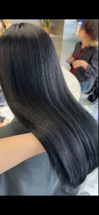 カラー 酸性ストレート /ハイトーン/つばさのヘアスタイル