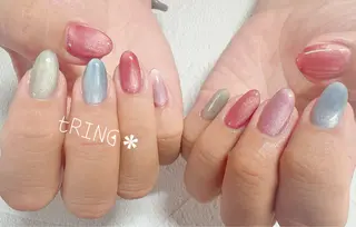 ネイル tRING＊ しいの木台のネイルデザイン