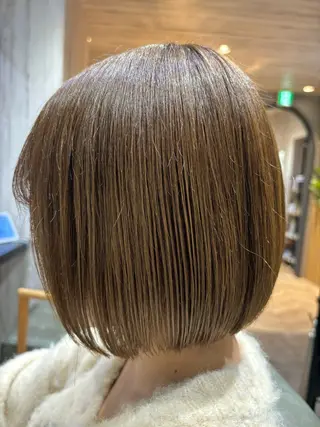 ショート ✨似合わせボブ✨ 縮毛矯正のヘアスタイル