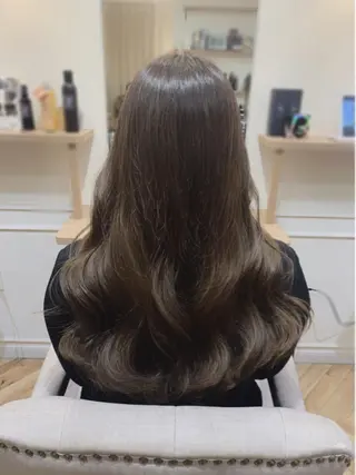 セミロング 大人韓国ヘア🎀 しょうこLuanaのヘアスタイル