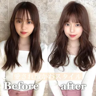 セミロング 韓国美髪矯正✂️ 佐藤ヒロのヘアスタイル