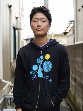 メンズ 石江 奈琉のヘアスタイル