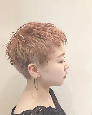 ショート 永野 早紀のヘアスタイル