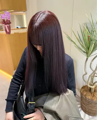 カラー yana /カラーモデルのヘアスタイル