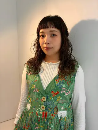 セミロング cono noughtのヘアスタイル
