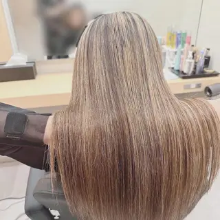 ロング カラー ヘアアレンジ モテ髪💛美髪矯正 ✨艶髪特化🫧山根のヘアスタイル