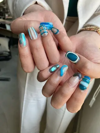 ネイル momoka shibuyaのネイルデザイン