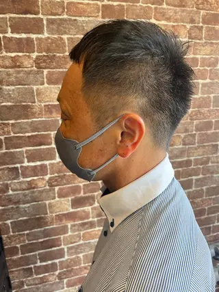 ショート メンズ 久木原 ゆりのヘアスタイル