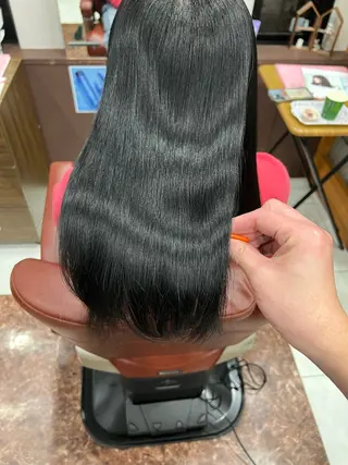 セミロング 藤田 竜成のヘアスタイル