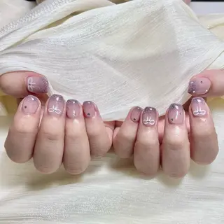 ネイル By moonネイル 🌷ワンホン/韓国風のネイルデザイン