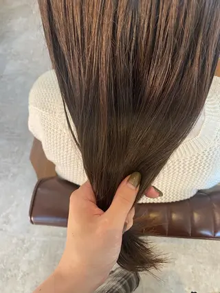 ロング カラー 日野 めぐみのヘアスタイル