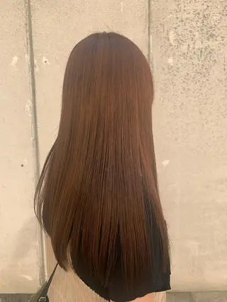 ロング カラー SEAM アキホのヘアスタイル