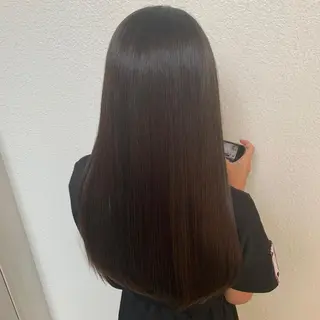 セミロング 🦋シールエクステ /韓国/リアラ🦋のヘアスタイル