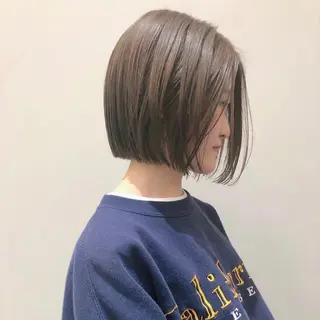ショート カラー 角田 翔太郎のヘアスタイル