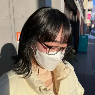 ミディアム Glanz hair 坂牛匠のヘアスタイル