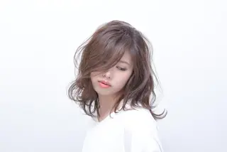 ミディアム カラー パーマ 石川 友美のその他イメージ