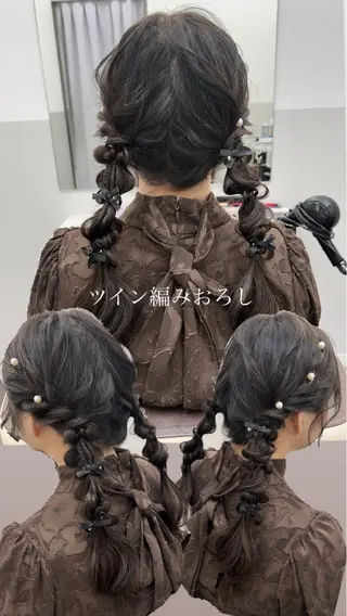 セミロング 薄田 珠美のヘアスタイル