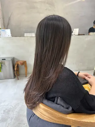 ロング MUKU ひかるのヘアスタイル