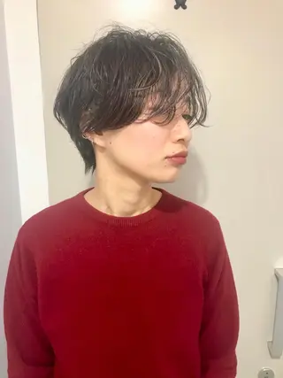 ショート パーマ 小林 明彦のヘアスタイル