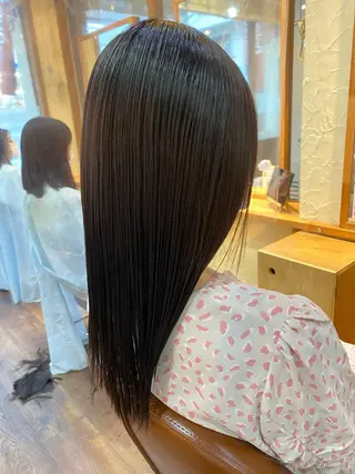 ロング カラー パーマ ヘアアレンジ メンズ キッズ ネイル マツエク・マツパ 🌈髪質改善・美髪矯 正・平野瀬乃🌈のヘアスタイル