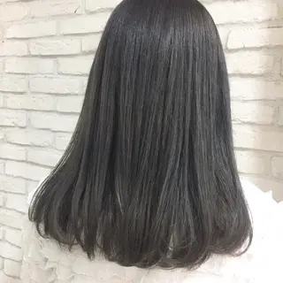 セミロング カラー HAUS 片山みほのヘアスタイル