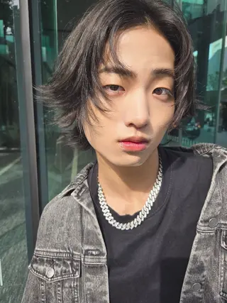 メンズ 韓国風メンズ/垢抜け /メイク男子/キャロのヘアスタイル