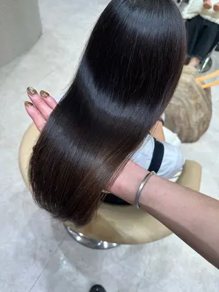 ロング 🩵縮毛矯正・ボブ 岩原朋也🩵のヘアスタイル