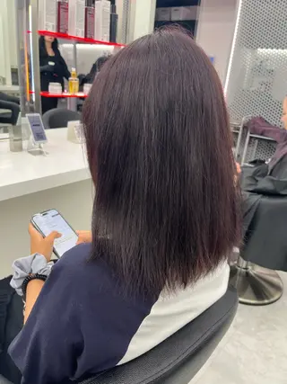 セミロング カラー 💖トレンド春夏 カラー💖FUTAのヘアスタイル