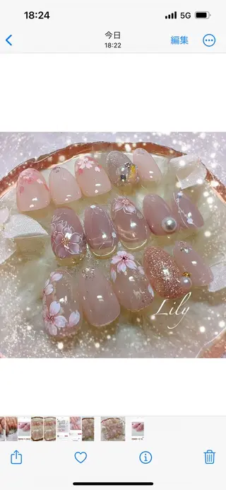 ネイル Lily*nail 🌻Mii🌻のネイルデザイン
