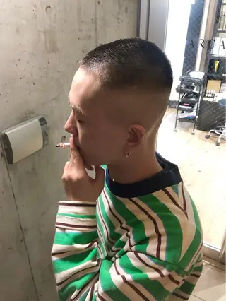 ショート カラー パーマ ヘアアレンジ メンズ 💎髪質改善特化💎 RUITOのヘアスタイル