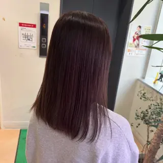 ミディアム カラー CONAN｜盛岡ボブ 特化/タッセルボブのヘアスタイル