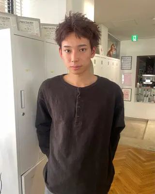 カラー メンズ sachi / tsunaguのヘアスタイル