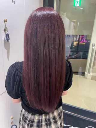 ロング 暖色カラー/レイヤー スタイル みはる🌙のヘアスタイル