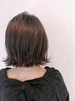 ミディアム 伊藤 さやかのヘアスタイル