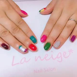 ネイル La neige* yuki 🐩🌙のネイルデザイン